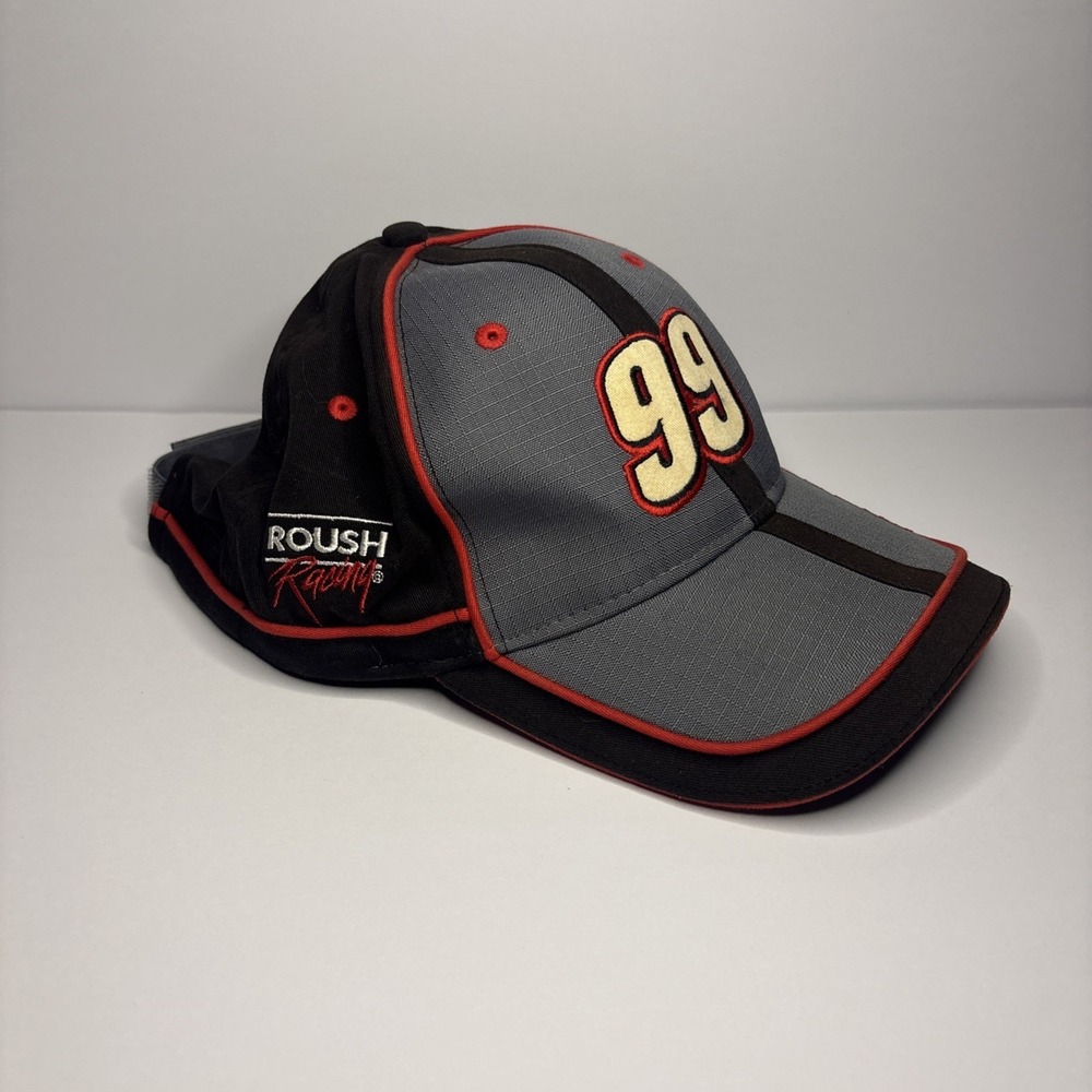 Carl Edwards Roush Racing Office Depot Adjustable Hat Cap Excellent - Picture 4 of 6